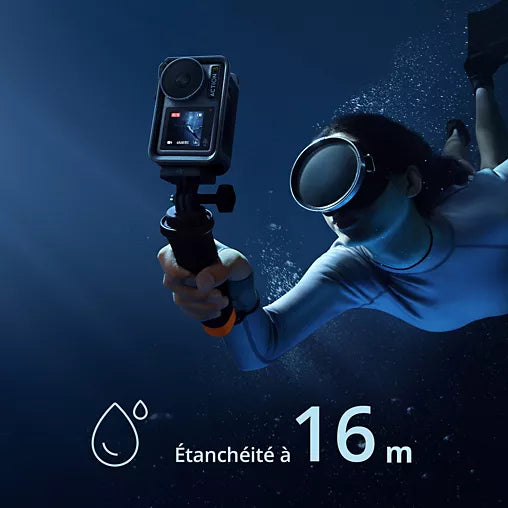Caméscope de poche Dji Osmo Action 3 Adventure (3 batteries)