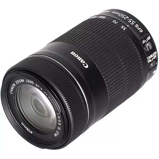Objectif pour Reflex Canon EF-S 55-250mm f/4-5.6 IS STM