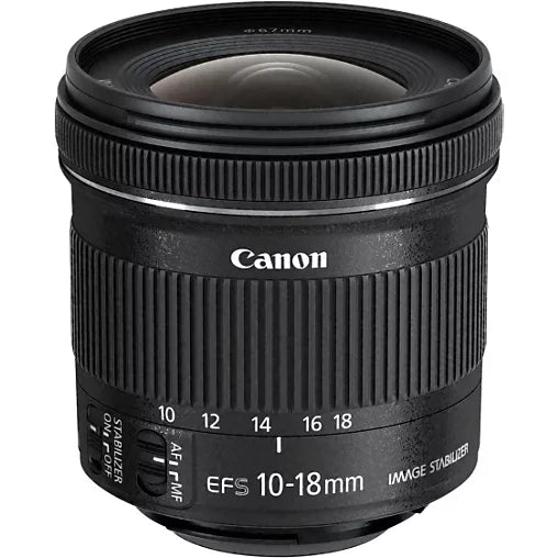 Objectif pour Reflex Canon EF-S 10-18mm f/4.5-5.6 IS STM